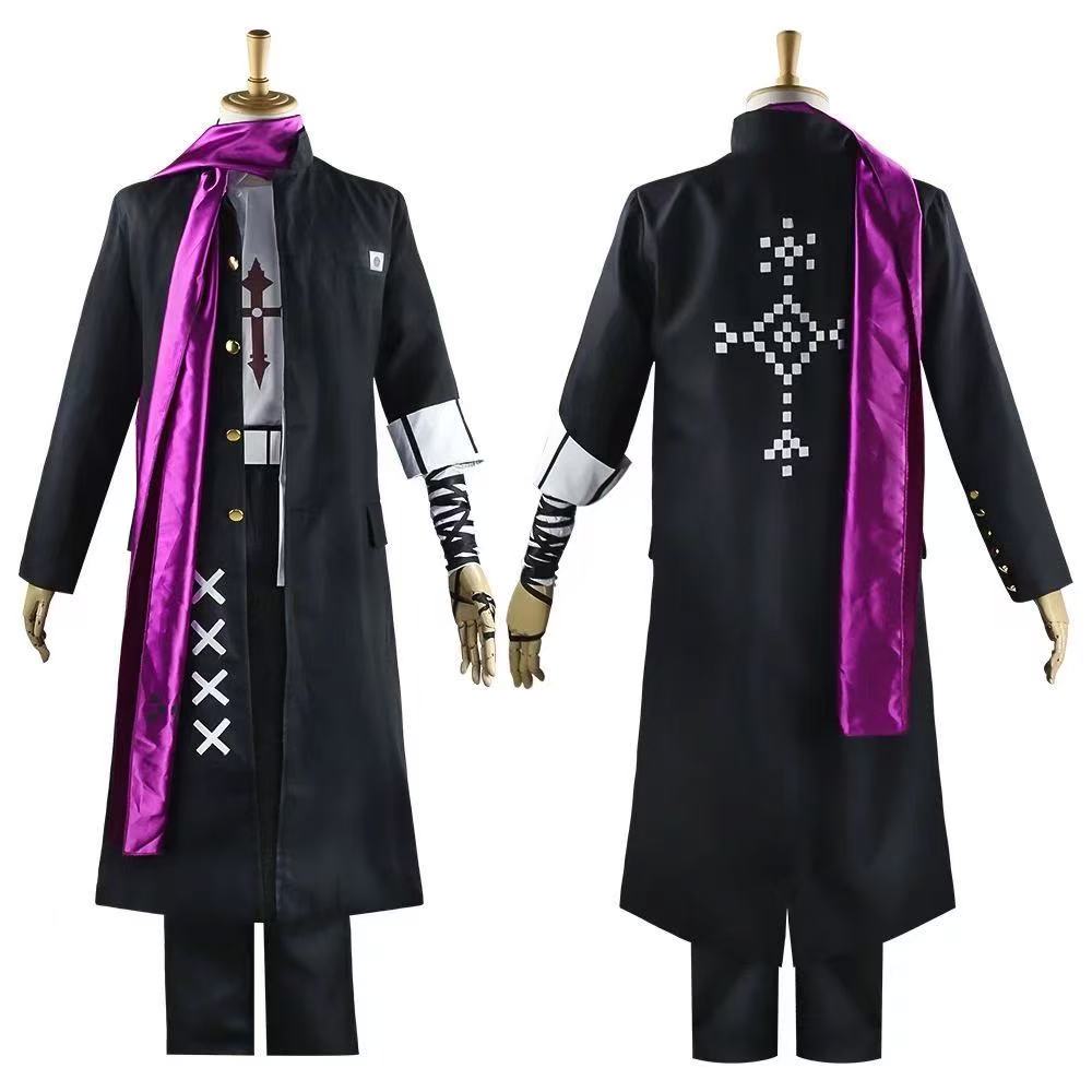 Haori Japanese Jacket - อะนิเมะดันกันรอนปา ลาก่อนความสิ้นหวัง กันดั้ม ทานากะคอสเพลย์เครื่องแต่งกายชายหญิงเสื้อแจ็คเก็ตชุดเครื่องแบบ SARF ชุดฮาโลวีนคาร์นิวัลสูท