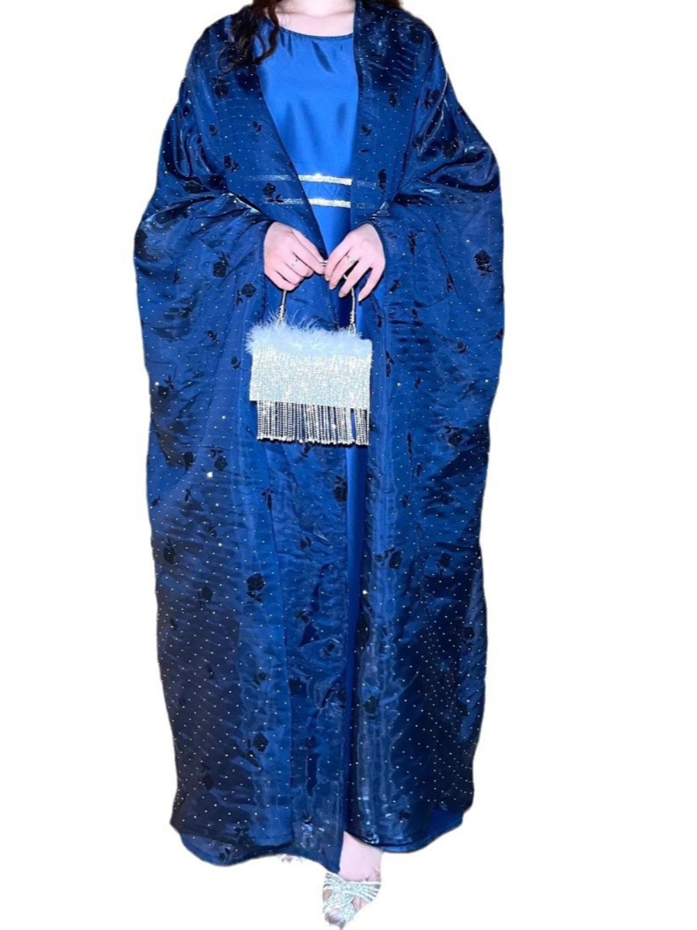 Eid มุสลิม 2 ชิ้นชุดชุดสตรีชุด - Jalabiya Women Arabic บทวิจารณ์และราคา