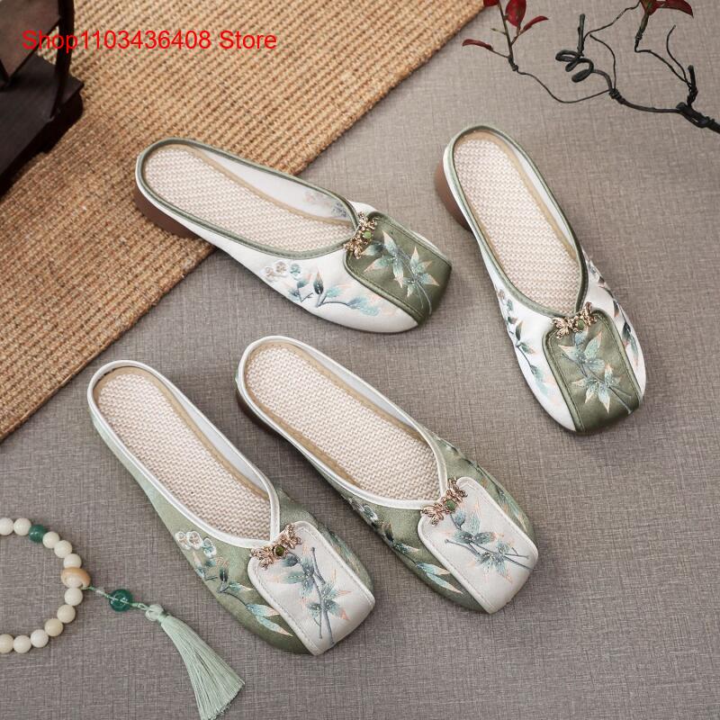 รองเท้าแตะปักลายใหม่สำหรับใส่ใ - Ethnic Fashion For Women บทวิจารณ์และราคา