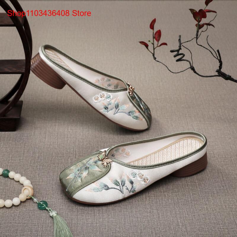 รองเท้าแตะปักลายใหม่สำหรับใส่ใ - Ethnic Fashion For Women บทวิจารณ์และราคา