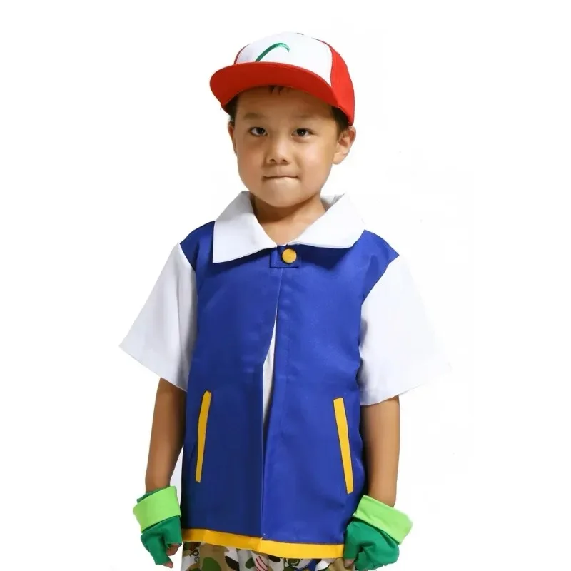 คอสเพลย์อะนิเมะ Ash Ketchum เส - Haori Japanese Jacket บทวิจารณ์และราคา
