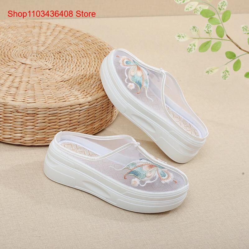 รองเท้าแตะผู้หญิงสไตล์จีนแบบให - Ethnic Style บทวิจารณ์และราคา