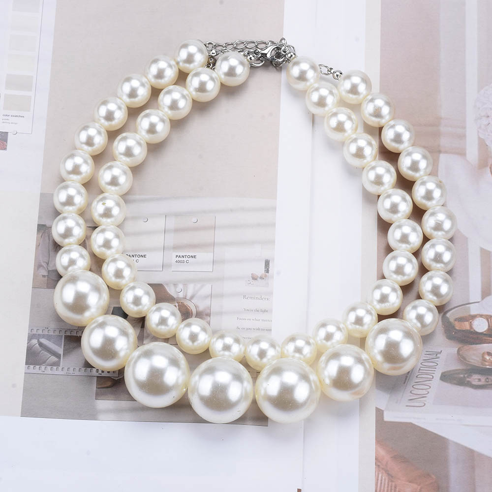 สร้อยคอโชคเกอร์ไข่มุกเทียมคู่  - Ethnic Fashion Trends 2025 บทวิจารณ์และราคา