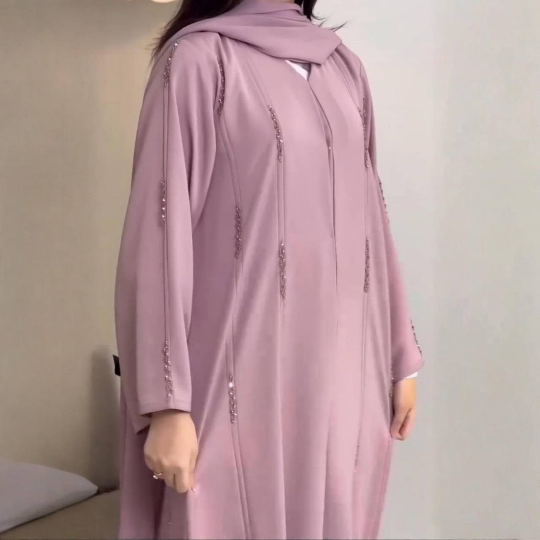 ชุดอาบายะห์ประดับลูกปัดสำหรับผ - Jalabiya Women Arabic บทวิจารณ์และราคา