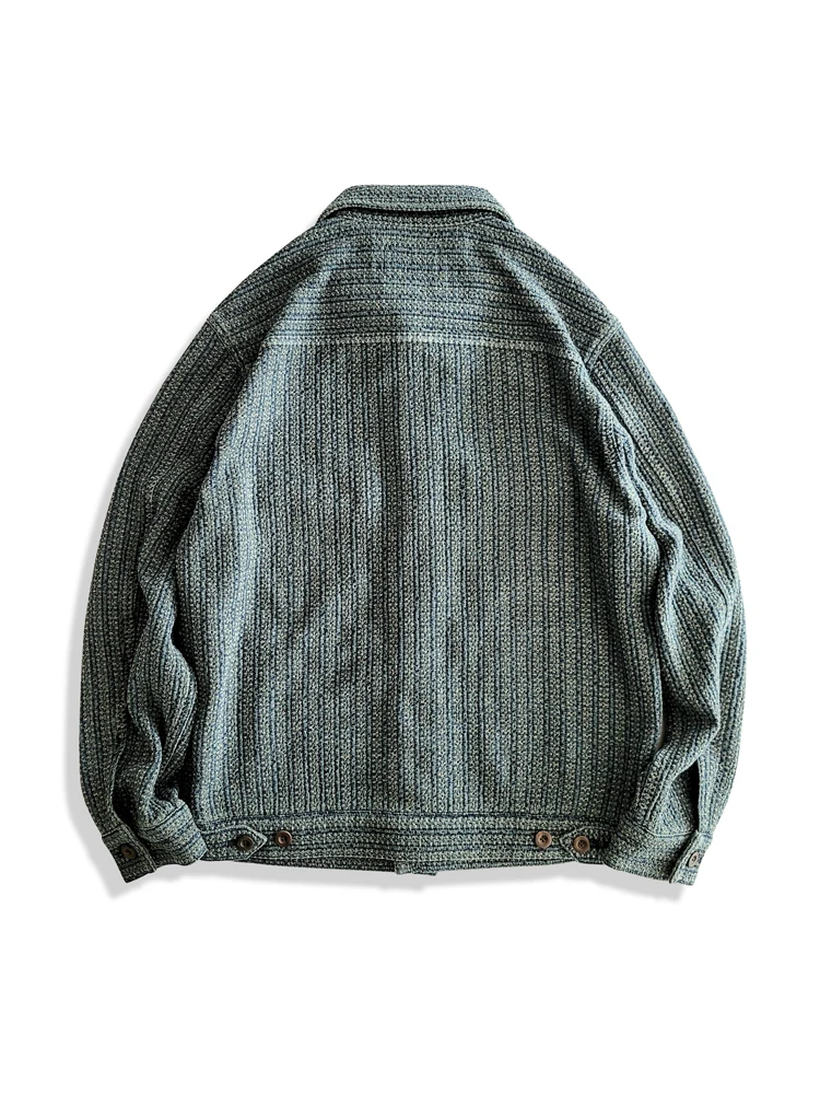 เสื้อแจ็คเก็ตยีนส์ลายรังผึ้งสไ - Haori Japanese Jacket บทวิจารณ์และราคา