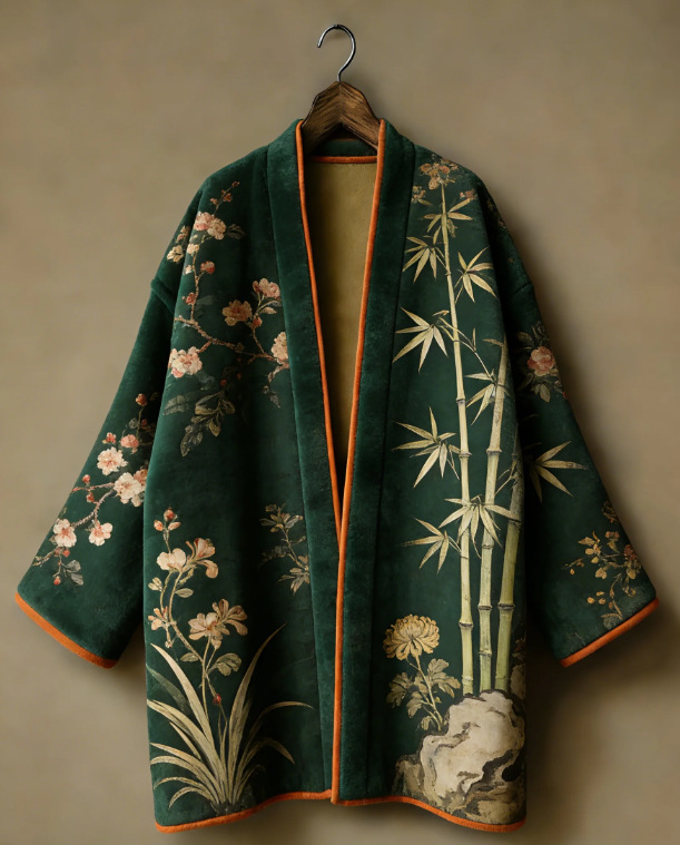 เสื้อคลุมคาร์ดิแกนสไตล์ญี่ปุ่น - Haori Japanese Jacket บทวิจารณ์และราคา