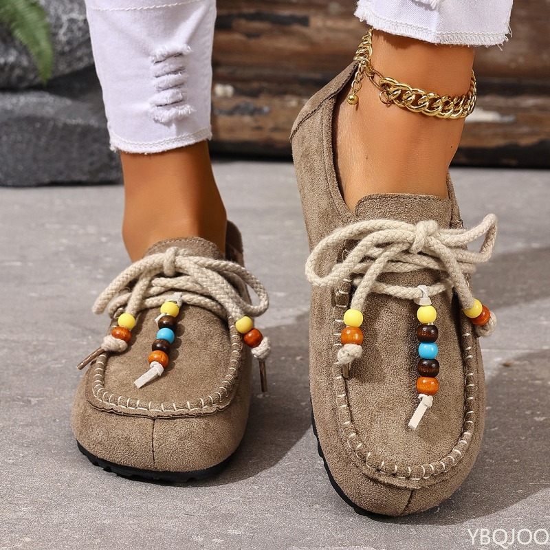 รองเท้าโลฟเฟอร์ผู้หญิงสไตล์ลำล - Ethnic Fashion For Women บทวิจารณ์และราคา