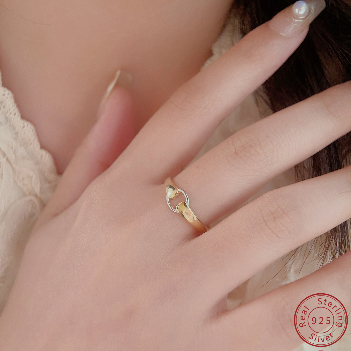 2023ใหม่100% S925แหวนเงินสเตอร - Ethnic Fashion Designer บทวิจารณ์และราคา