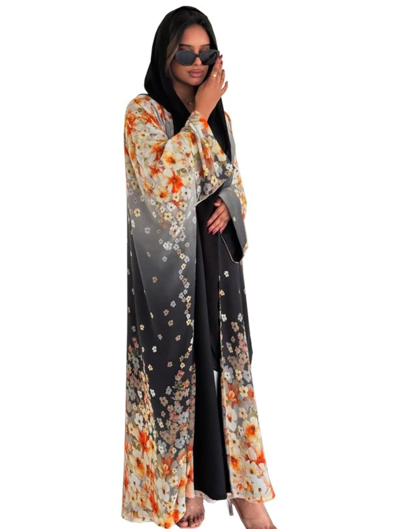 ผู้หญิงมุสลิม Abaya เสื้อสเวตเ - Jalabiya Women Arabic บทวิจารณ์และราคา