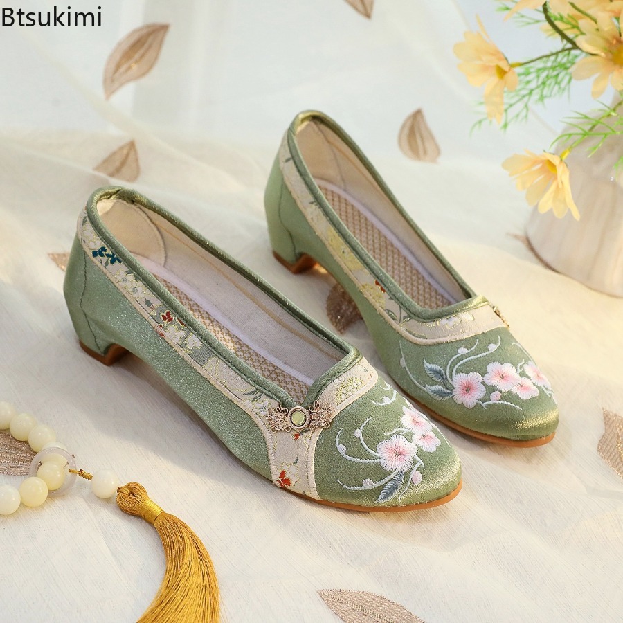 รองเท้าผู้หญิงสไตล์ชาติพันธุ์ป - Ethnic Fabric บทวิจารณ์และราคา
