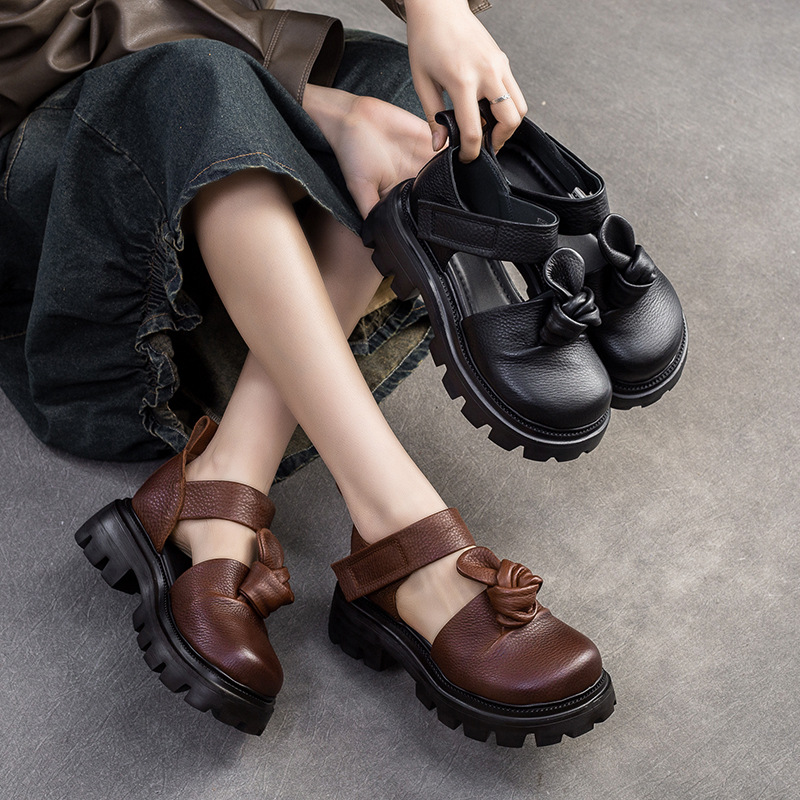 รองเท้าส้นเตารีดแบบผูกเชือกสไต - Ethnic Fashion For Women บทวิจารณ์และราคา