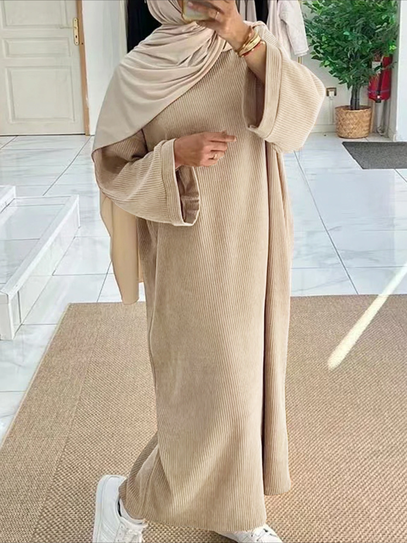 Eid มุสลิมผู้หญิงเจียมเนื้อเจี - Jalabiya Women Arabic บทวิจารณ์และราคา