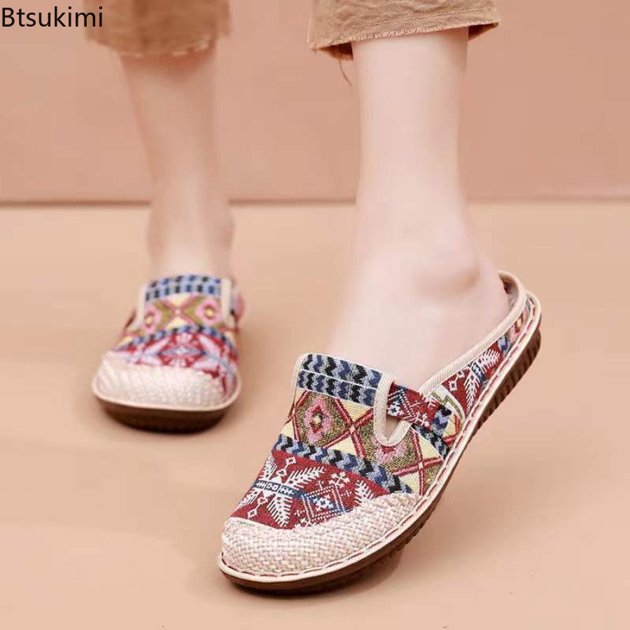รองเท้าผ้าตาข่ายระบายอากาศสำหร - Ethnic Fabric บทวิจารณ์และราคา