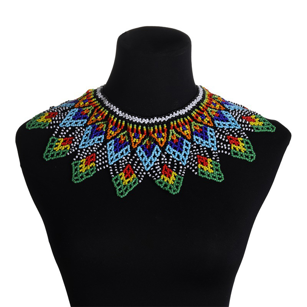 2025 ใหม่สีสันลูกปัดสร้อยคอผู้ - Ethnic Fashion Trends 2025 บทวิจารณ์และราคา