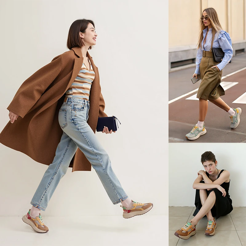 Careaymade-4cm Airตาข่ายหนังนิ - Ethnic Fabric บทวิจารณ์และราคา