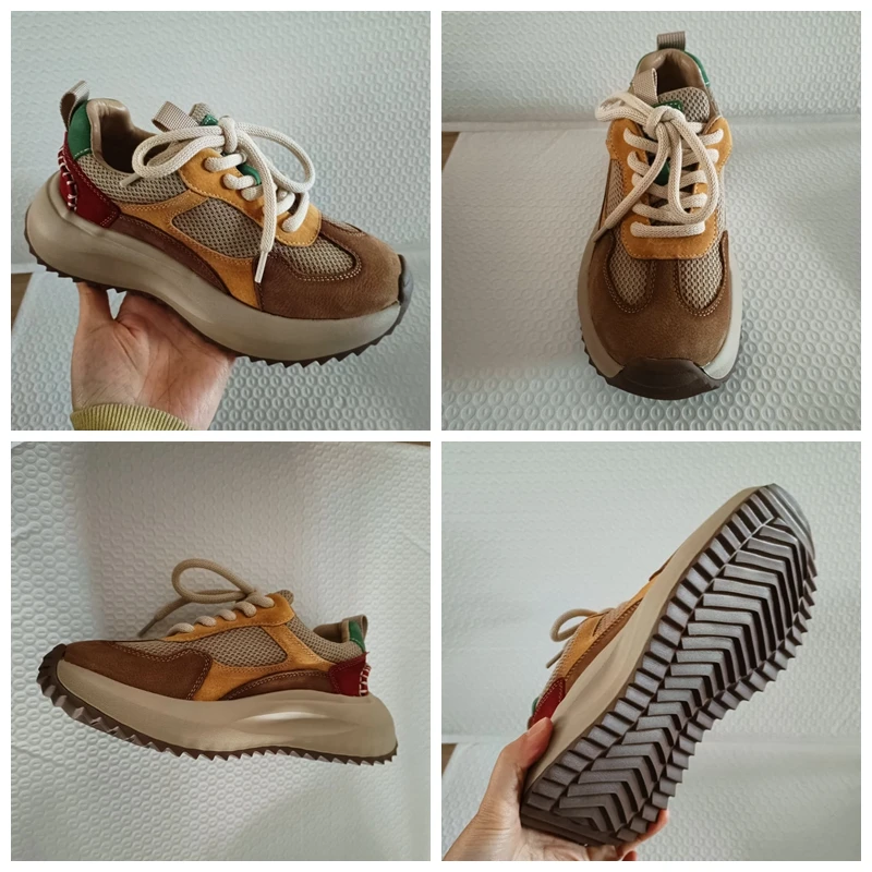 Careaymade-4cm Airตาข่ายหนังนิ - Ethnic Fabric บทวิจารณ์และราคา
