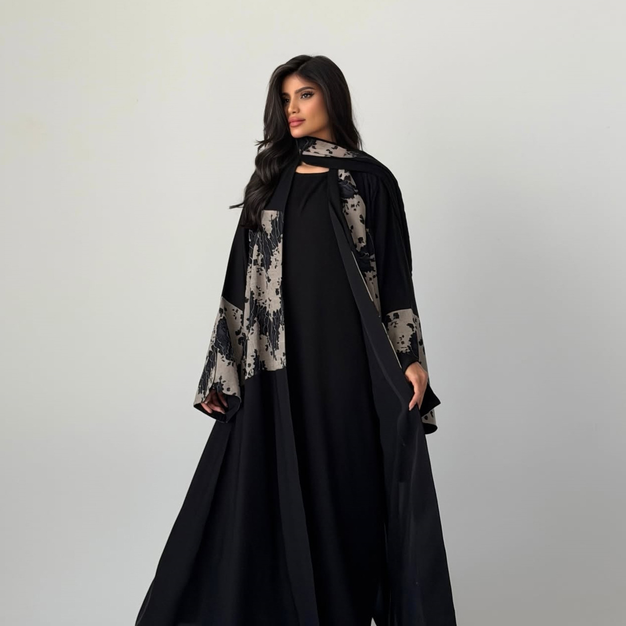 ชุดอาบายะฮิญาบสำหรับผู้หญิง 2  - Jalabiya Women Arabic บทวิจารณ์และราคา