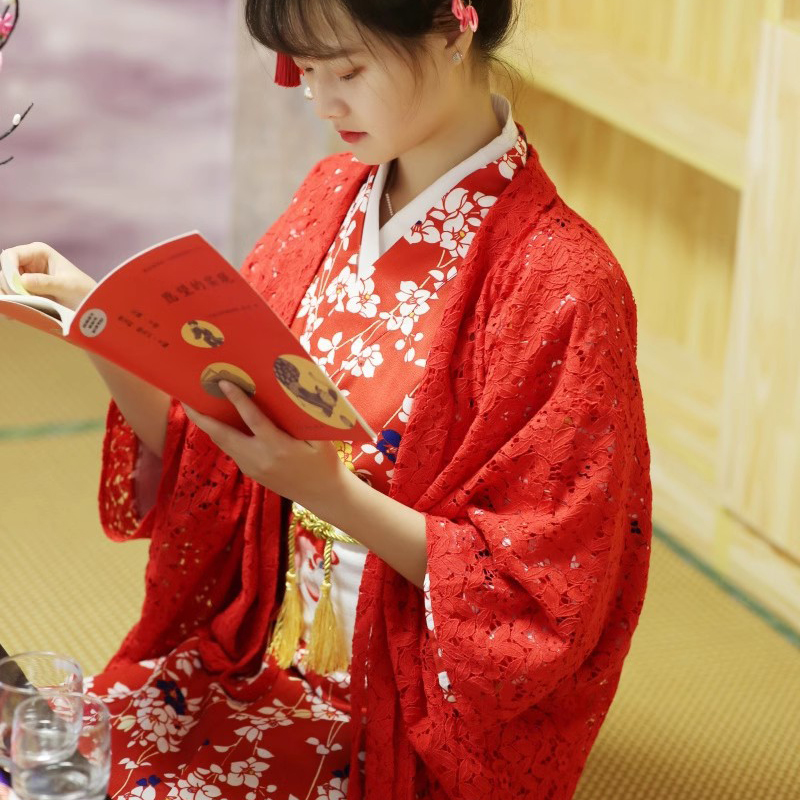 สไตล์ญี่ปุ่นเสื้อคลุมฮาโอริกิโ - Haori Japanese Jacket บทวิจารณ์และราคา